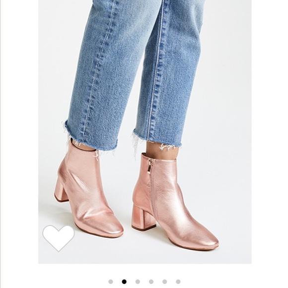 Matiko metallic leather booties - Picture 8 of 8